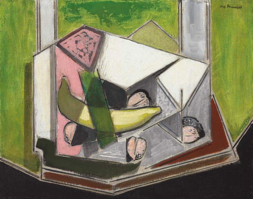 Detail of Cubist Still Life by Alfred Henry Maurer