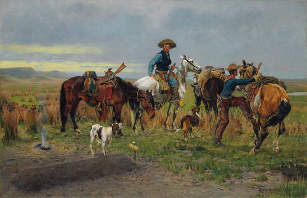 Detail of The Last Farewell by Richard Lorenz