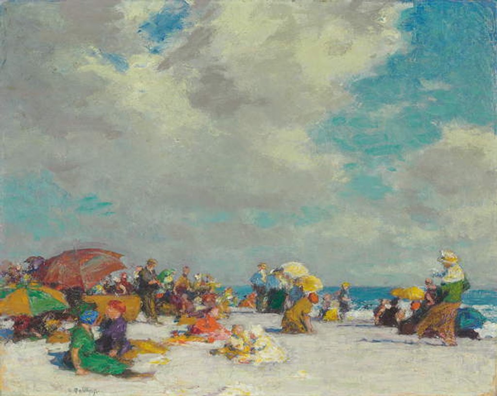 Detail of A Summer Afternoon by Edward Henry Potthast