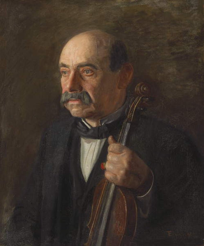 Detail of Major Manuel Waldteufel, 1907 by Thomas Cowperthwait Eakins
