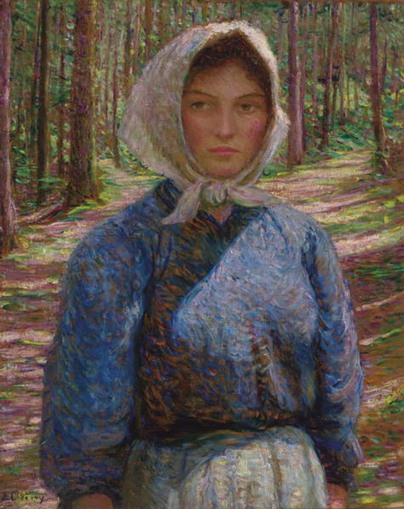Detail of In the Bohmerwald by Lilla Cabot Perry