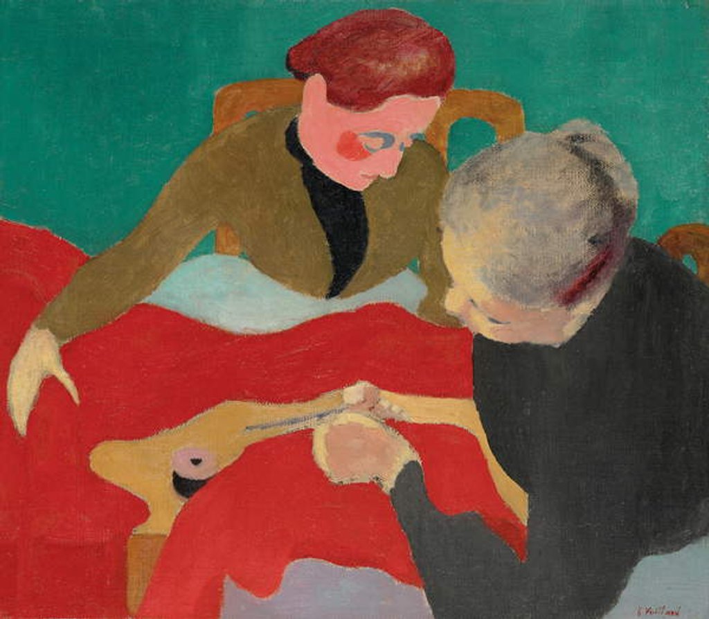 Detail of The Seamstresses; Les couturieres, 1890 by Edouard Vuillard