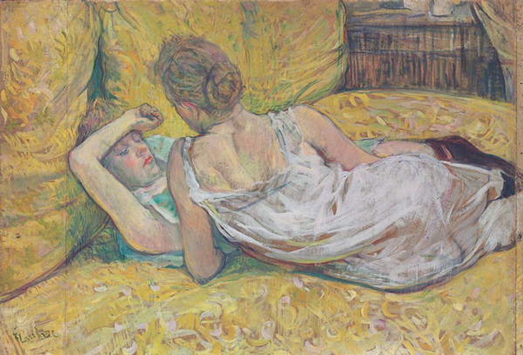 Detail of Abandonment by Henri de Toulouse-Lautrec