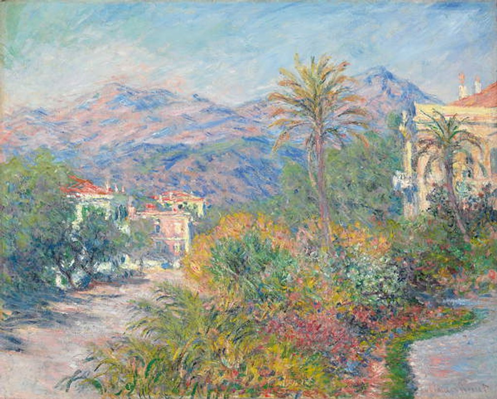 Detail of Roman Road at Bordighera, 1884 by Claude Monet