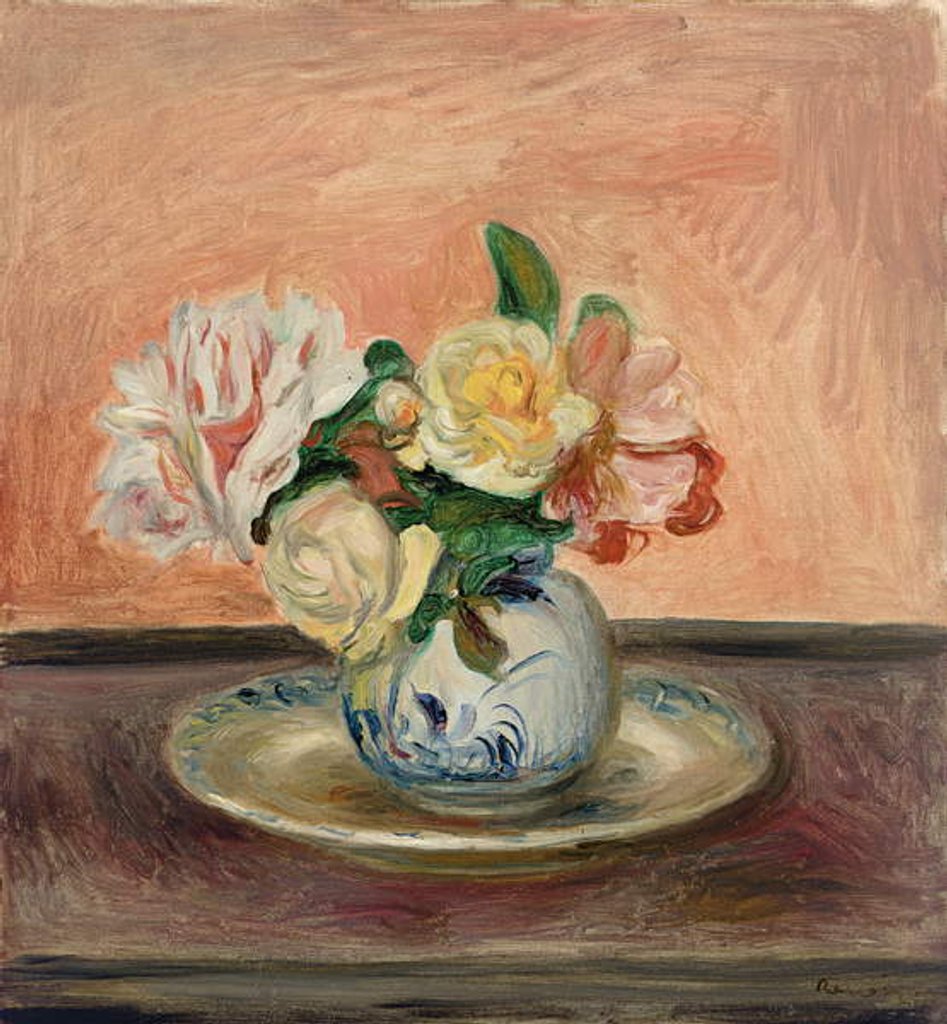 Detail of Vase of Flowers, 1901 by Pierre Auguste Renoir