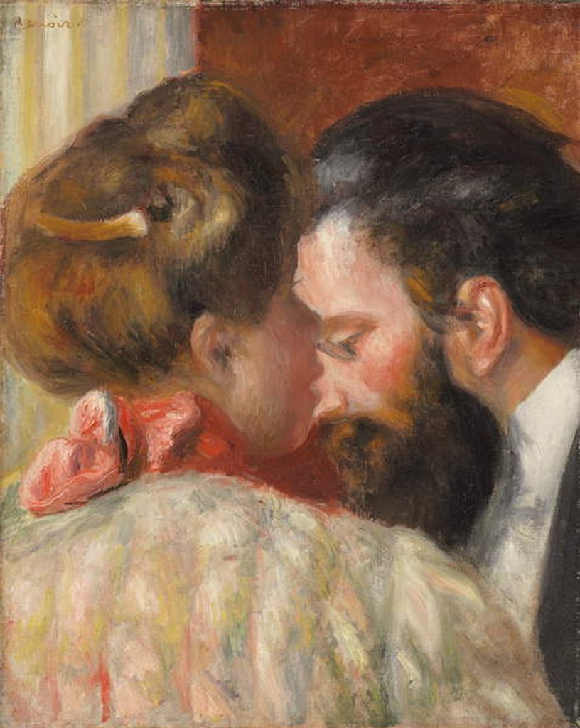 Detail of Confidence, 1897 by Pierre Auguste Renoir