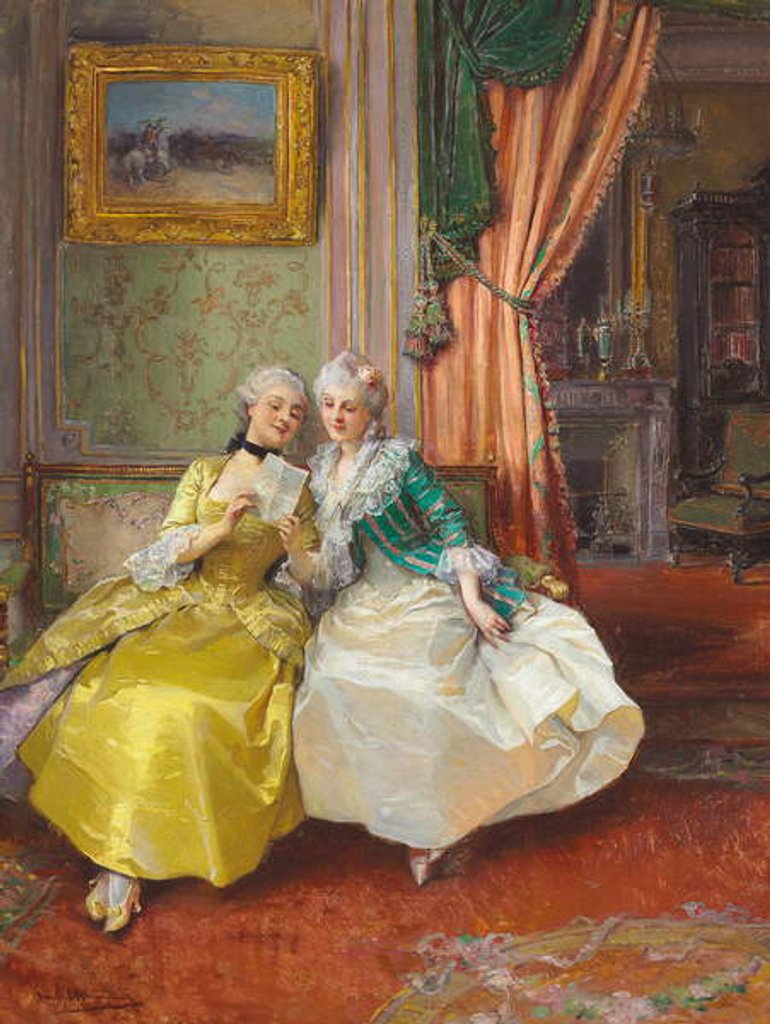 Detail of Sharing the News by Daniel Hernandez