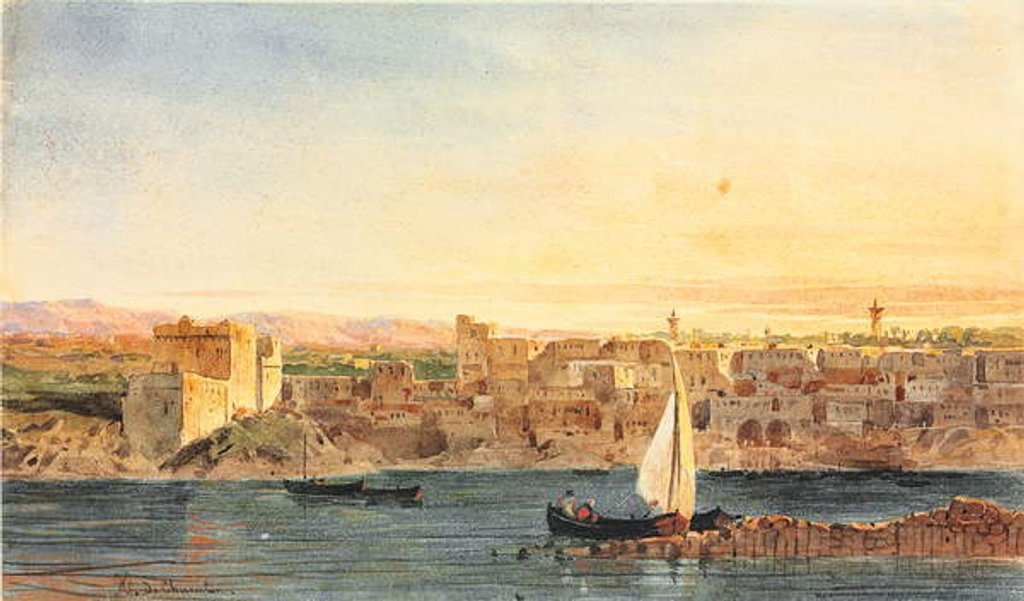 Detail of Constantinople Sublime Port by Jean Nicolas Henri de Chacaton