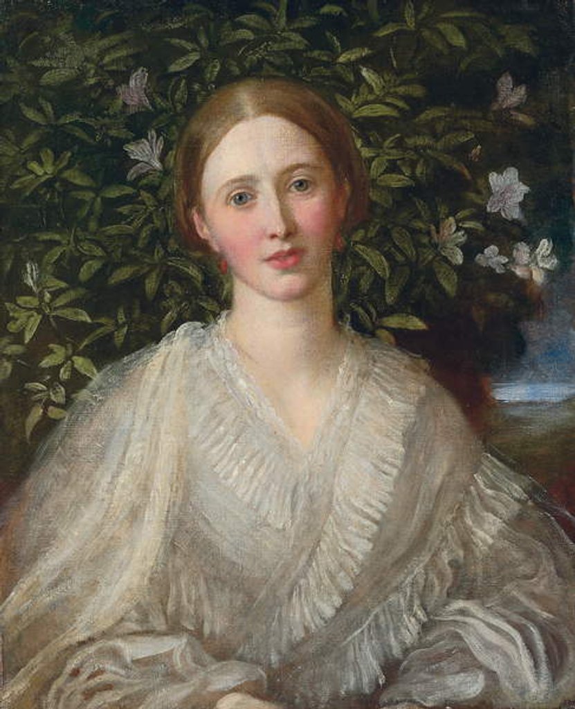 Detail of Helen Rose Huth by George Frederic Watts