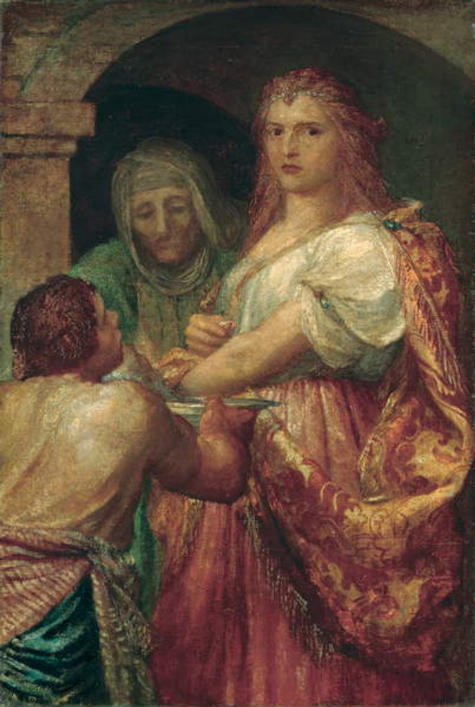 Detail of The Daughter of Herodias by George Frederic Watts