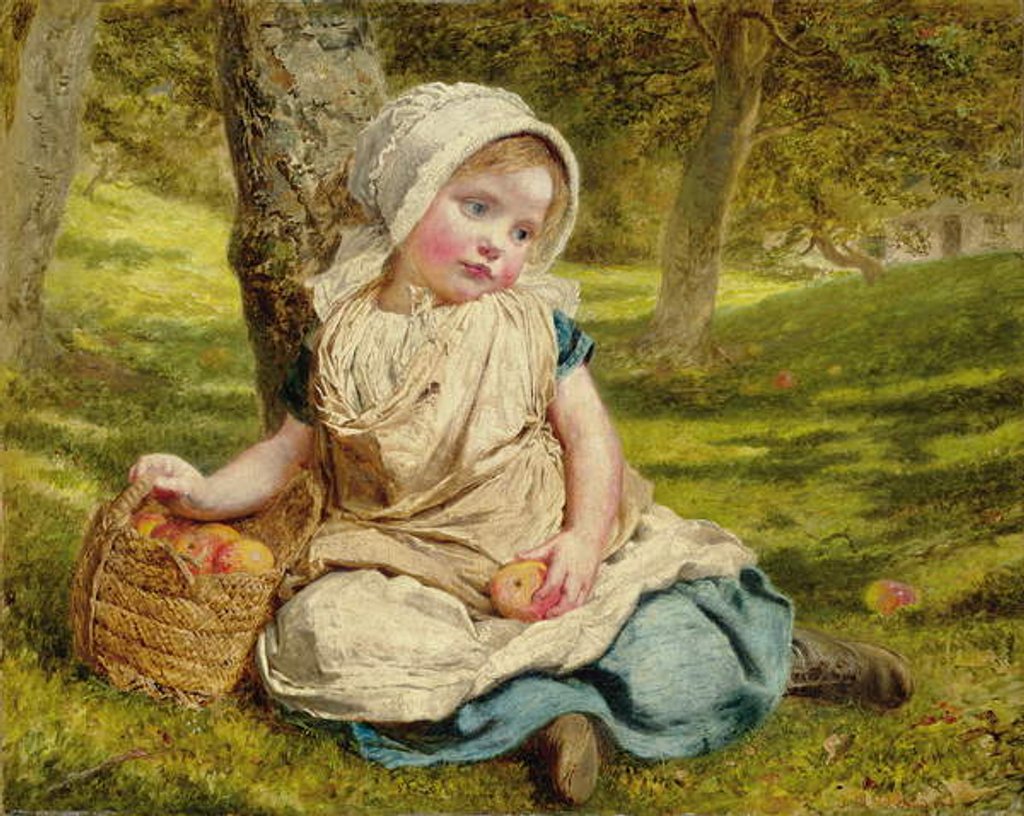 Detail of Windfalls by Sophie Anderson