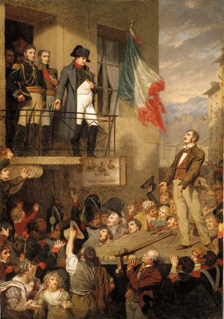 Detail of The Eagle's Flight, 1857 by Hugues Merle