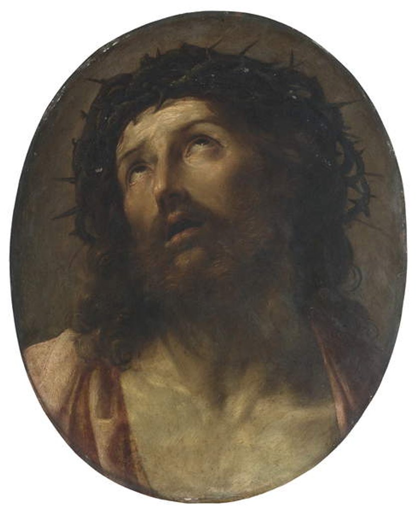 Detail of Christ Crowned with Thorns by Guido Reni