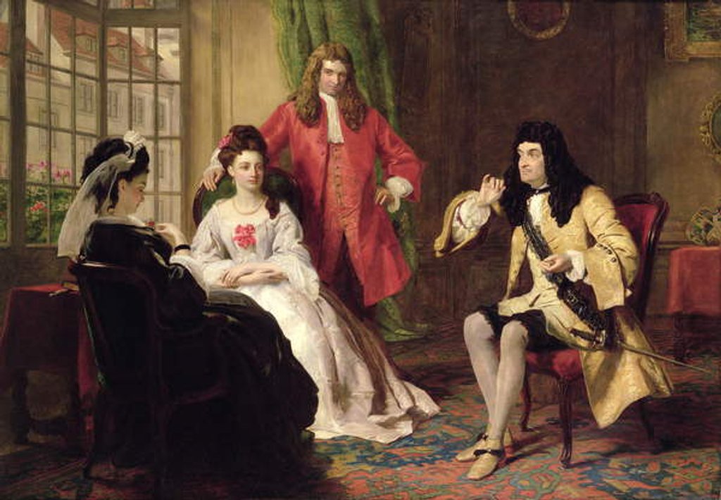 Detail of Lord Foppington Relating his Adventures by William Powell Frith