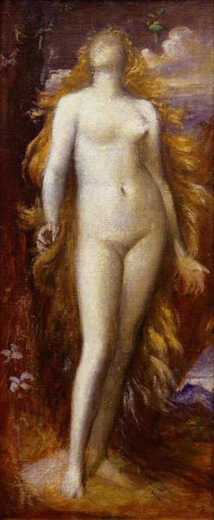 Detail of She Shall be called Woman by George Frederic Watts