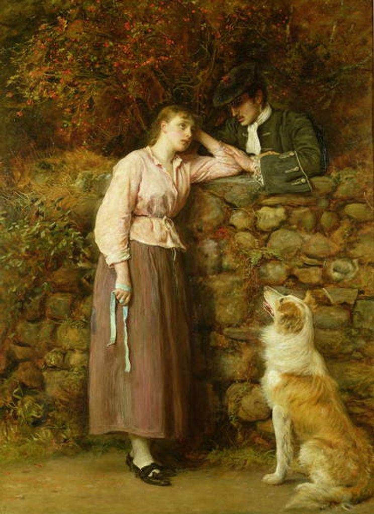 Detail of Effie Deans, 1877 by John Everett Millais