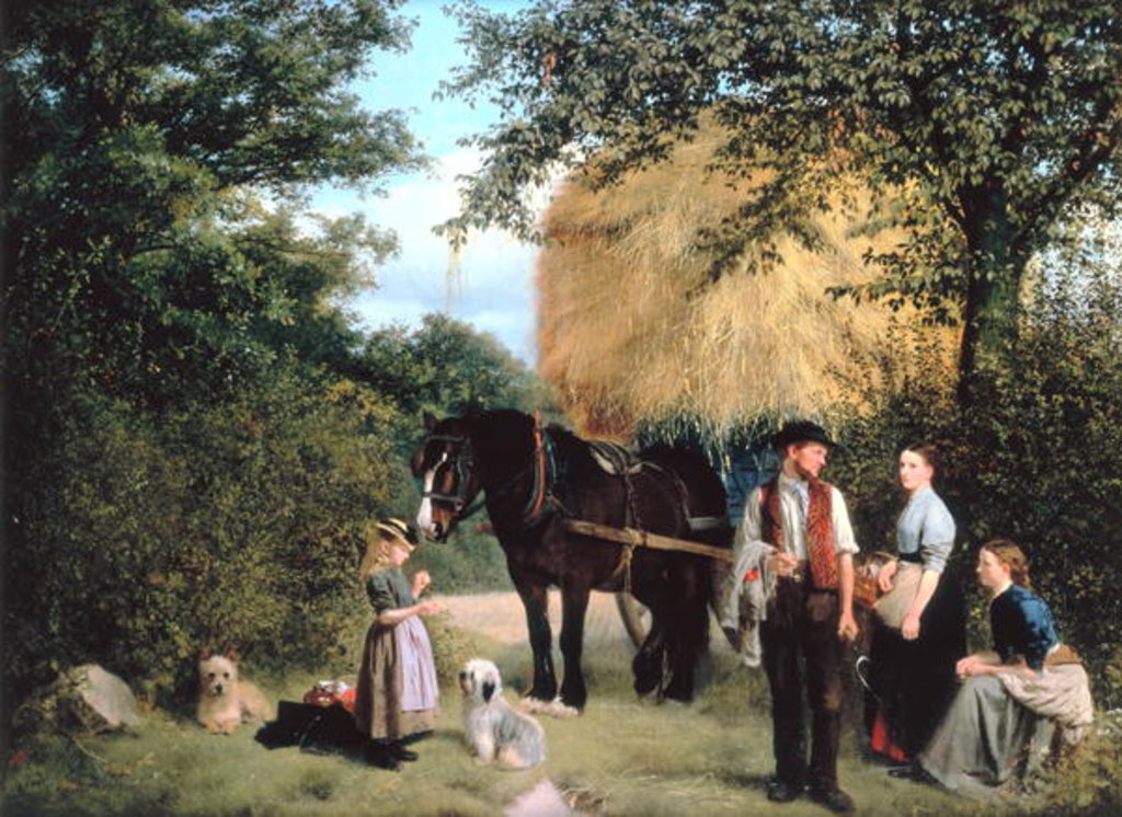 Detail of The End of the Day by William Edward Millner