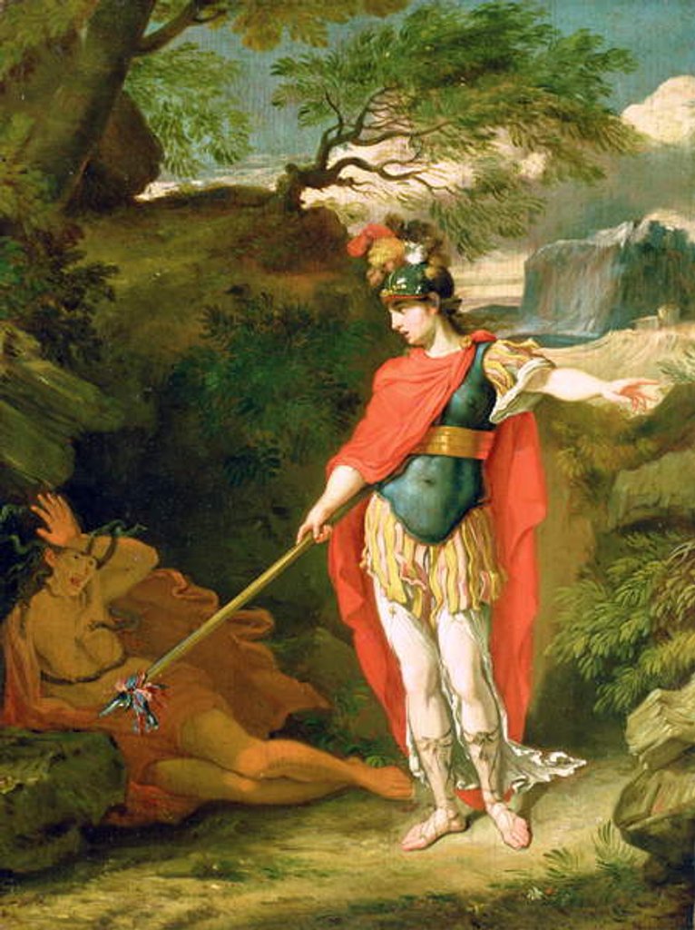 Detail of Perseus and Medusa by Benjamin (attr. to) West