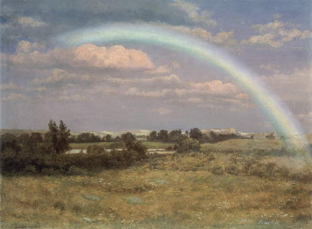Detail of After the Storm by Albert Bierstadt