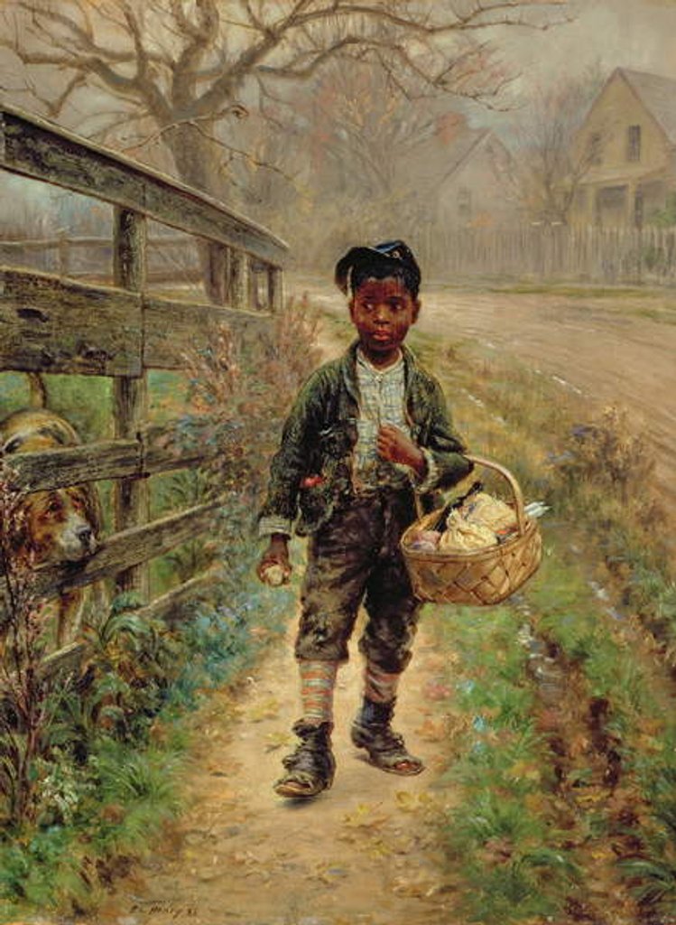 Detail of Protecting the Groceries, 1886 by Edward Lamson Henry