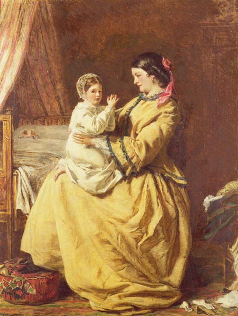 Detail of Evening Prayer by William Powell Frith