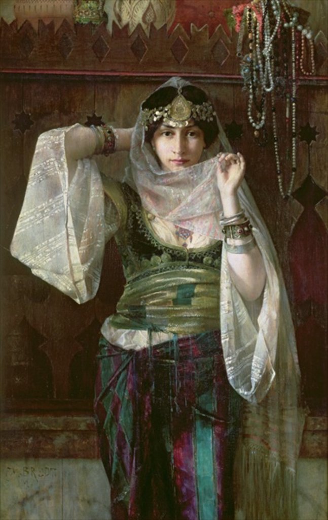 Detail of The Queen of the Harem by Max Ferdinand Bredt