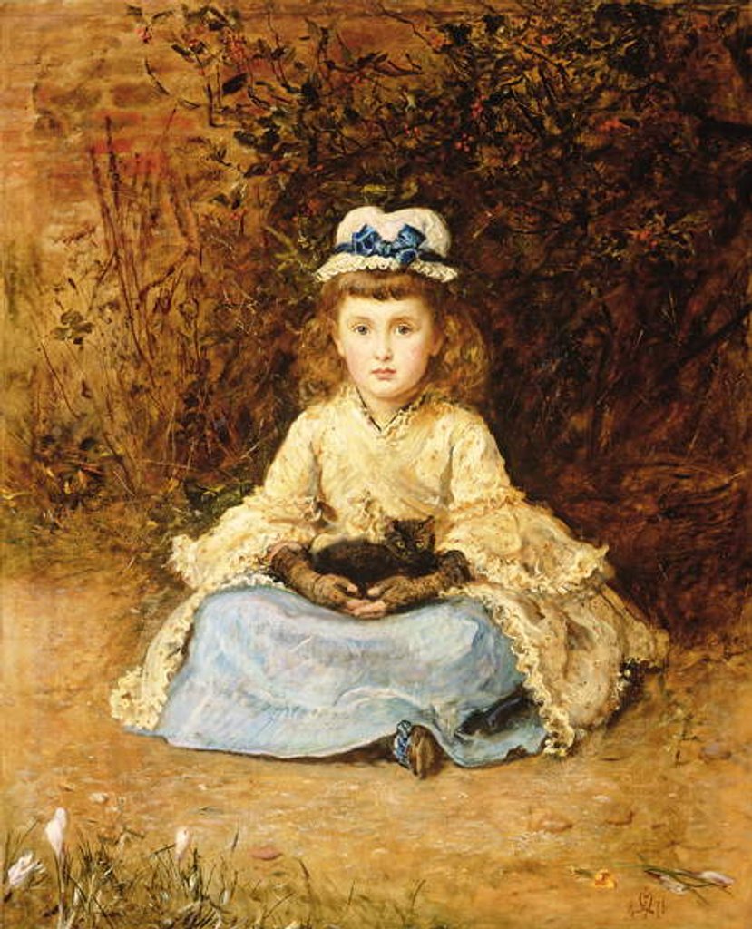 Detail of Early Days, 1873 by John Everett Millais