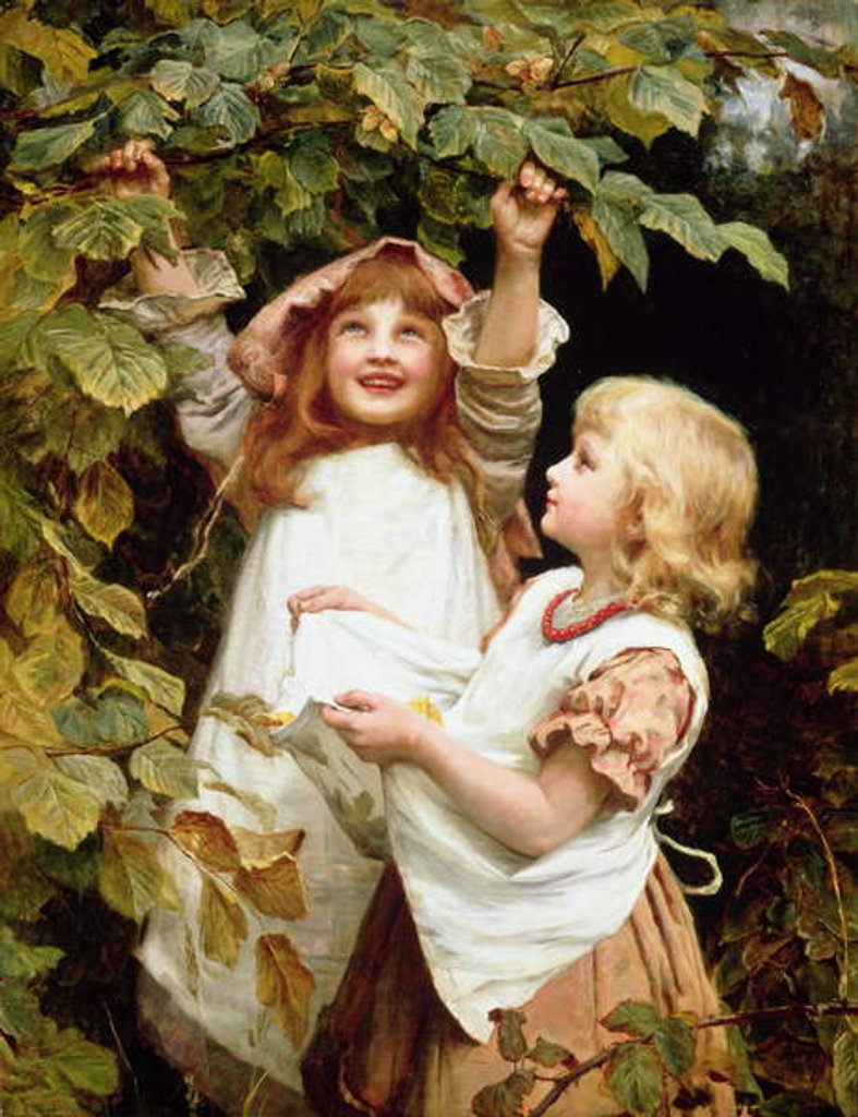 Detail of Nutting by Frederick Morgan