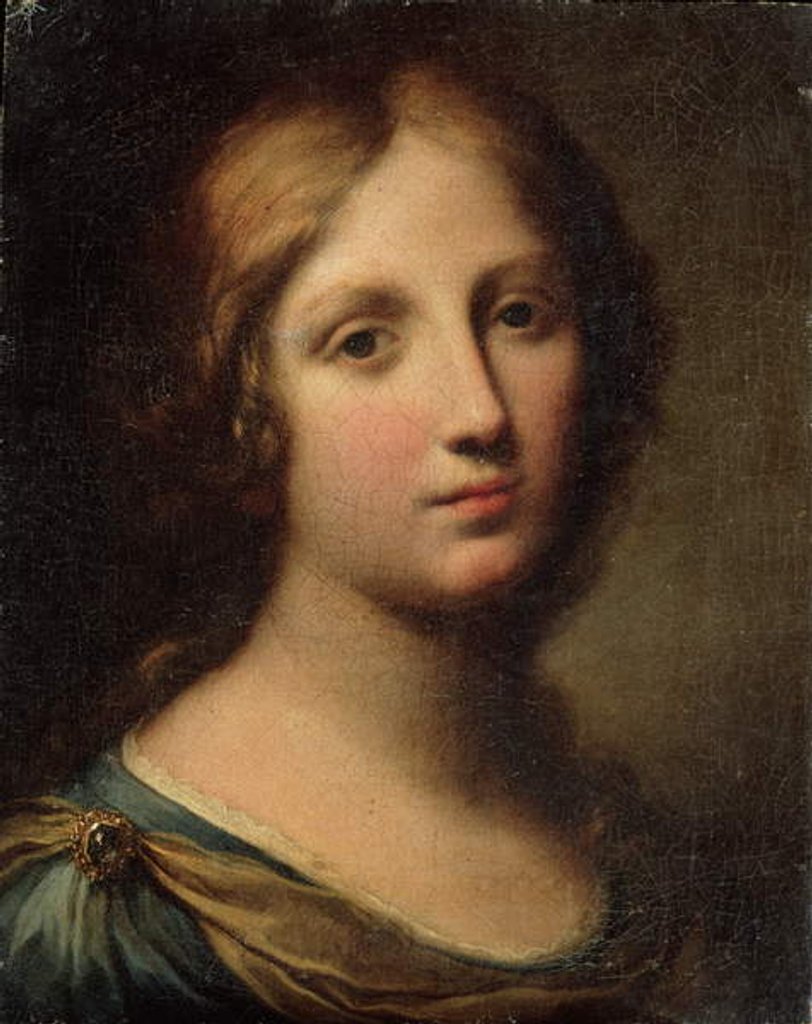Detail of Portrait of a Young Woman by Onorio Marinari