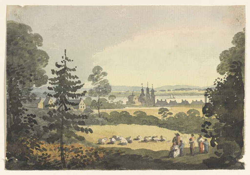 Detail of Beauport, 1810 by George Heriot