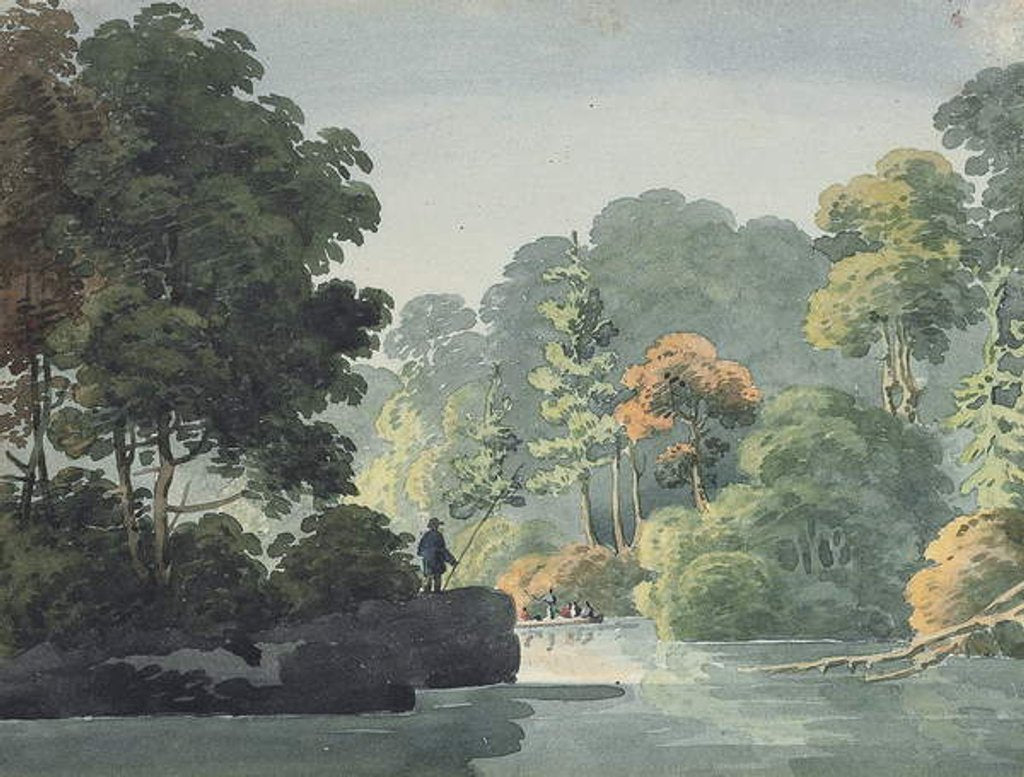 Detail of River St. Charles, 1810 by George Heriot