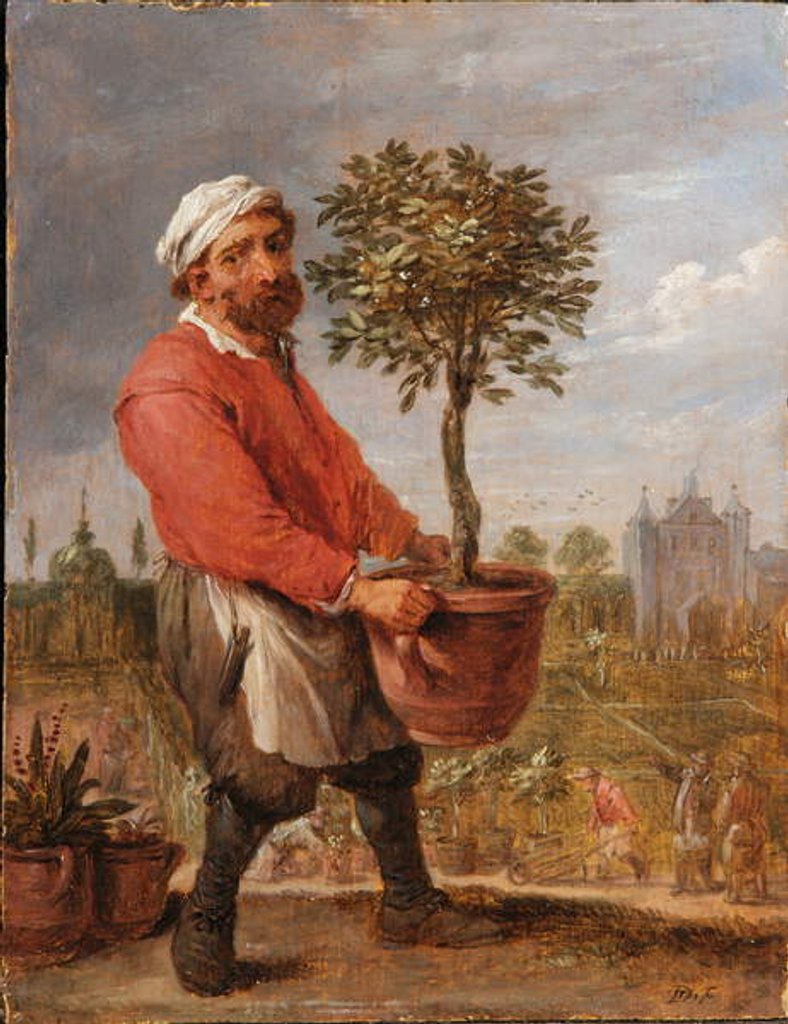 Detail of An Allegory of the Four Seasons: Spring by David the Younger Teniers
