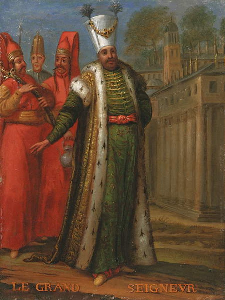 Detail of Le Grand Seigneur by Jean Baptiste Vanmour