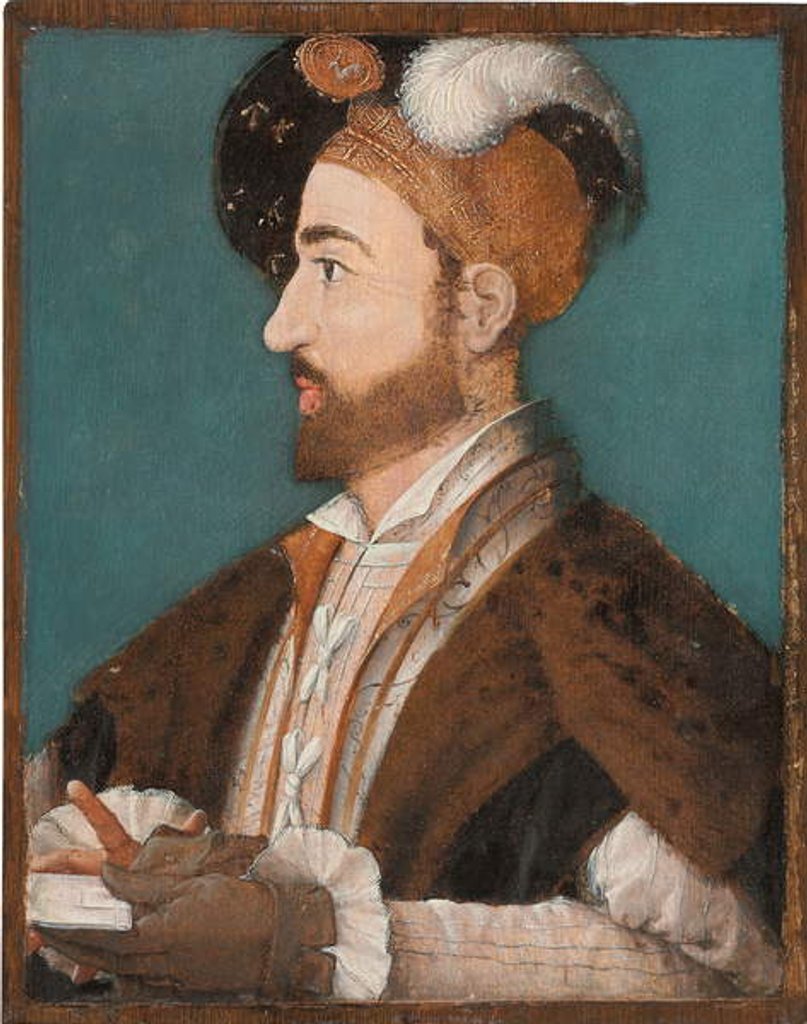 Detail of Portrait of a nobleman, traditionally identified as Philip I, King of Castile, c.1630 by French School