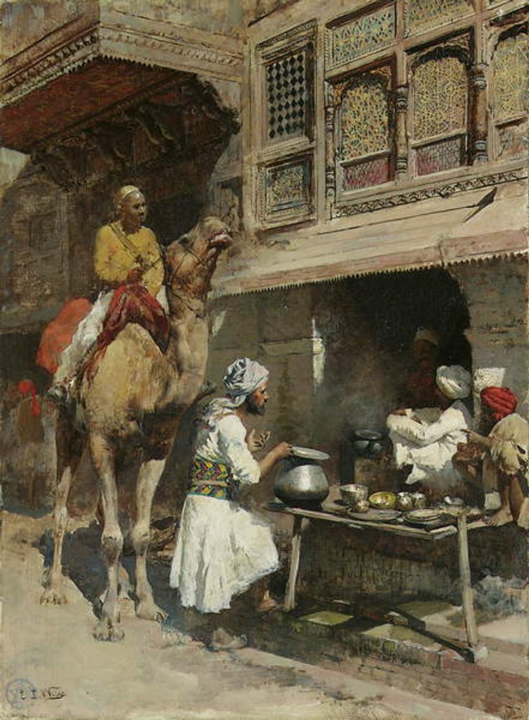 Detail of The Metalsmith's Shop by Edwin Lord Weeks