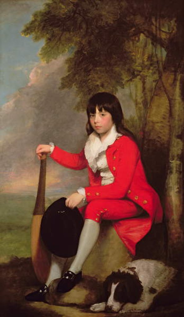 Detail of Portrait of Master Day by Gilbert Stuart