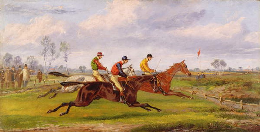Detail of A Steeplechase by Henry Thomas Alken