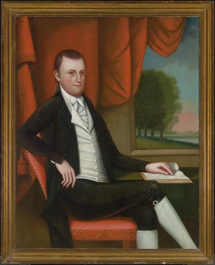 Detail of Mr. Nathaniel Ruggles, 1804 by Ralph Eleaser Whiteside Earl