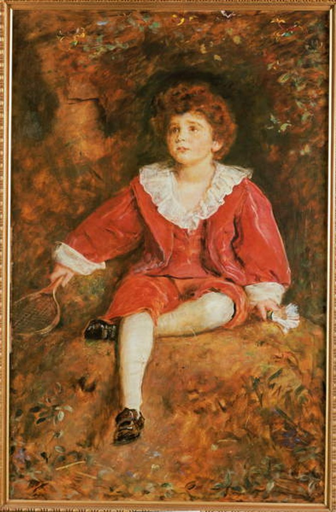 Detail of The Honorable John Neville Manners by John Everett Millais