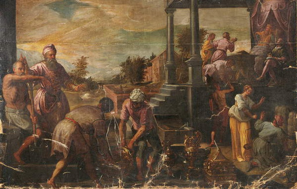Detail of The Presentation of the Spoils by Lodewijk Toeput