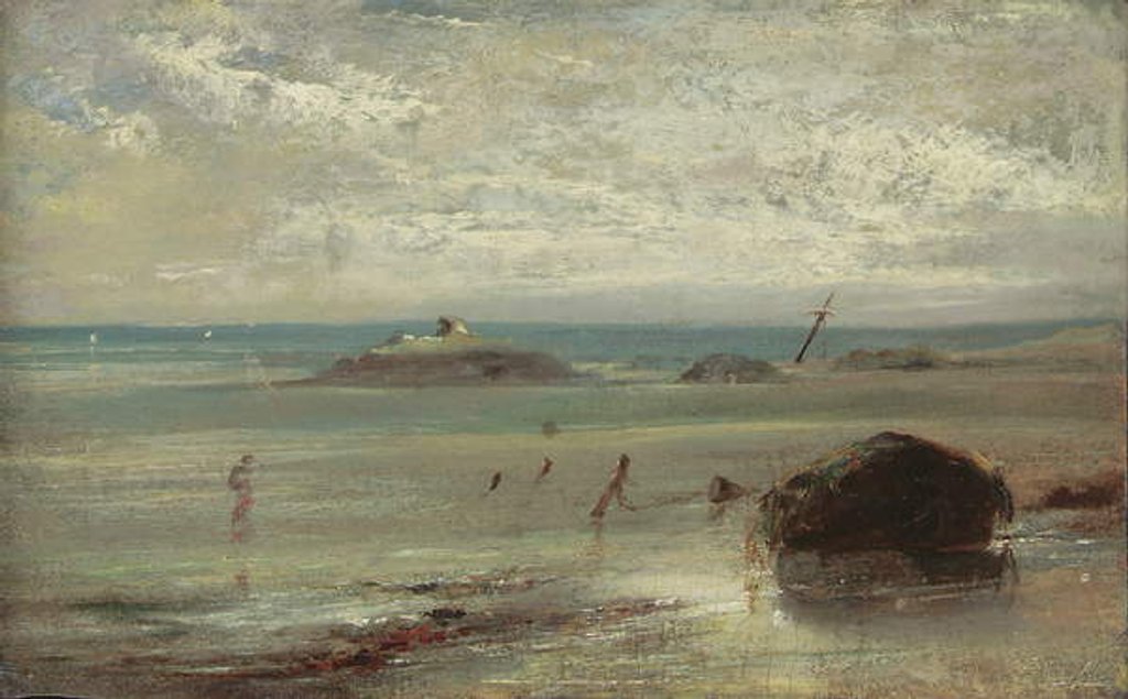 Detail of Williamstown Strand by John Constable