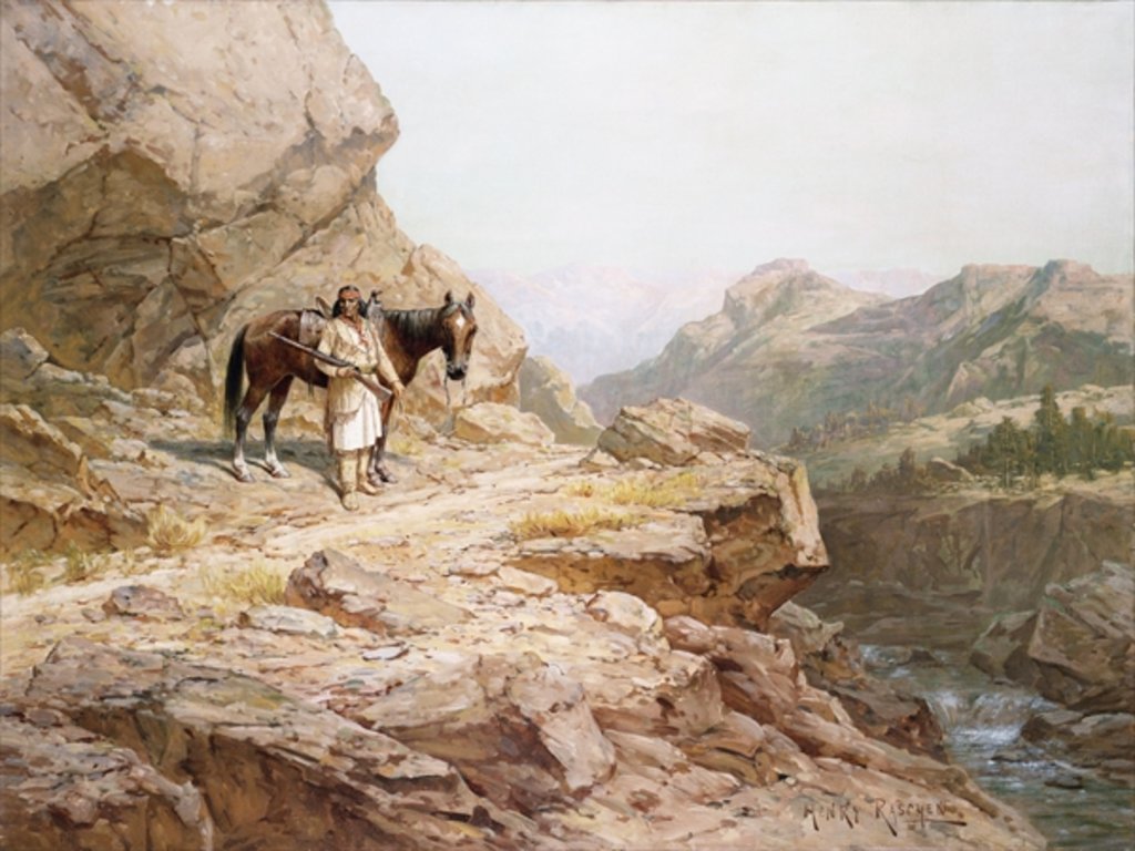 Detail of The Look Out by Henry Raschen