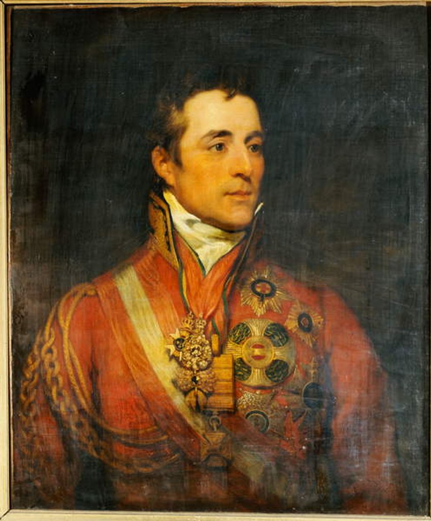 Detail of The Duke of Wellington, 1814 by Thomas Phillips