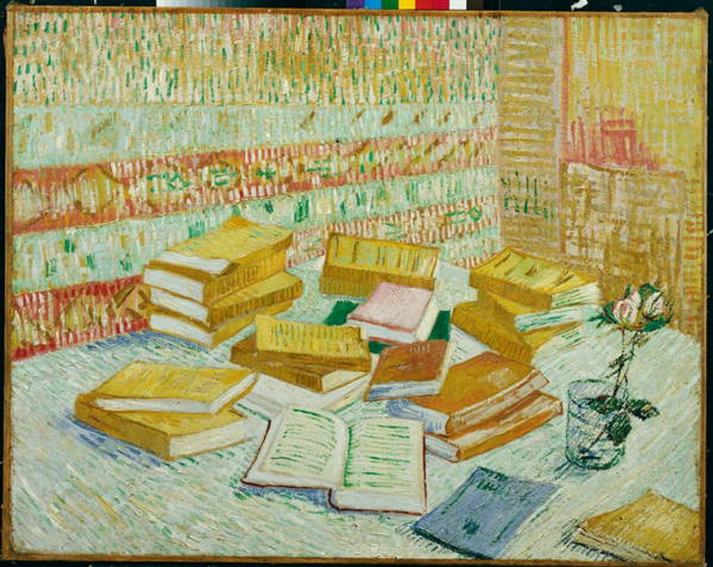 Detail of The Parisian Novels, 1887 by Vincent van Gogh