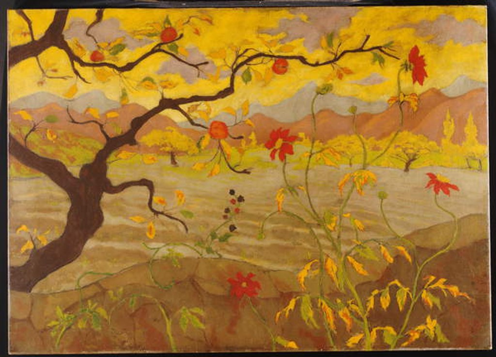 Detail of Pommier aux Fruits Rouges, c.1902 by Paul Ranson