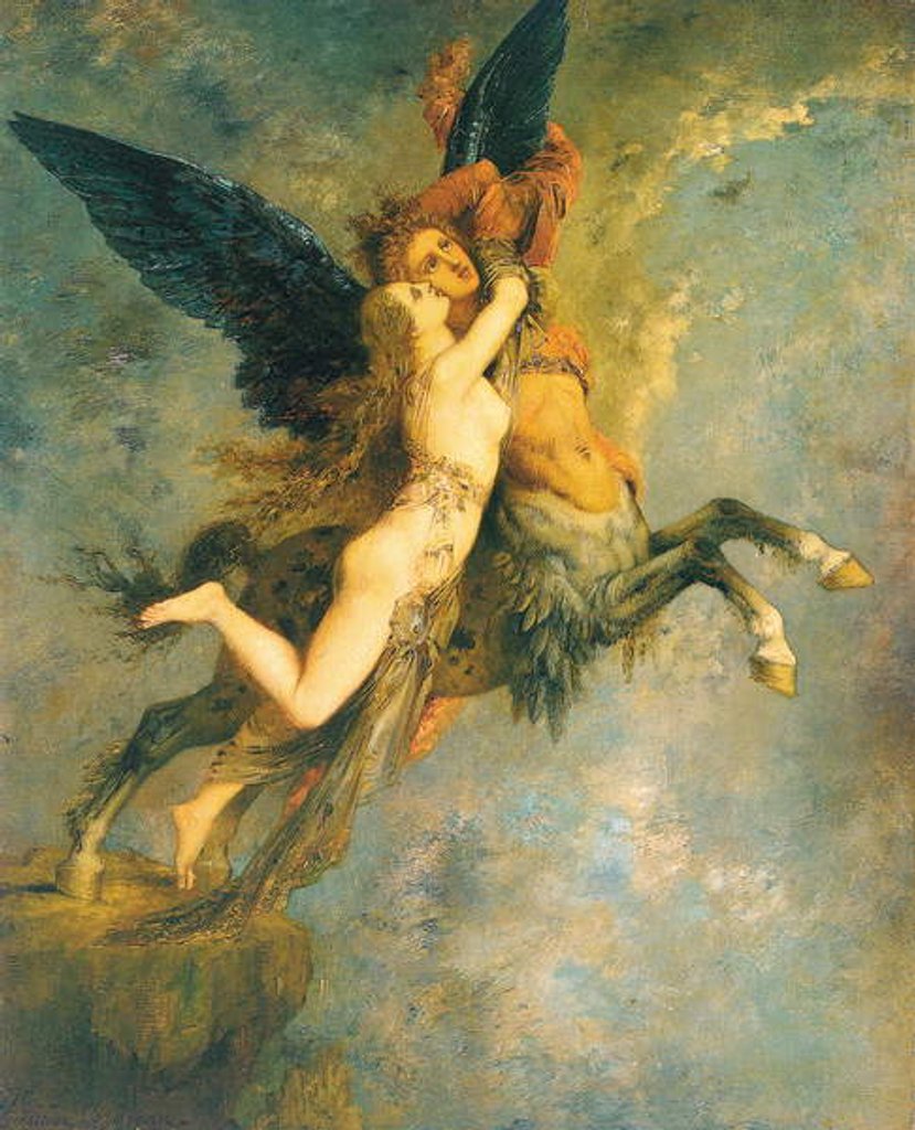 Detail of The Chimera, 1866 by Gustave Moreau