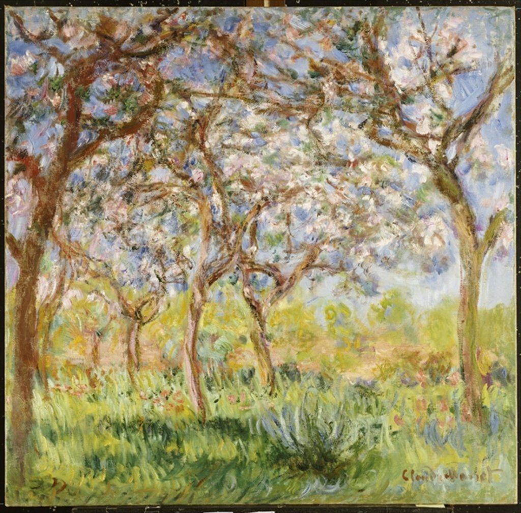Detail of Spring at Giverny, 1903 by Claude Monet