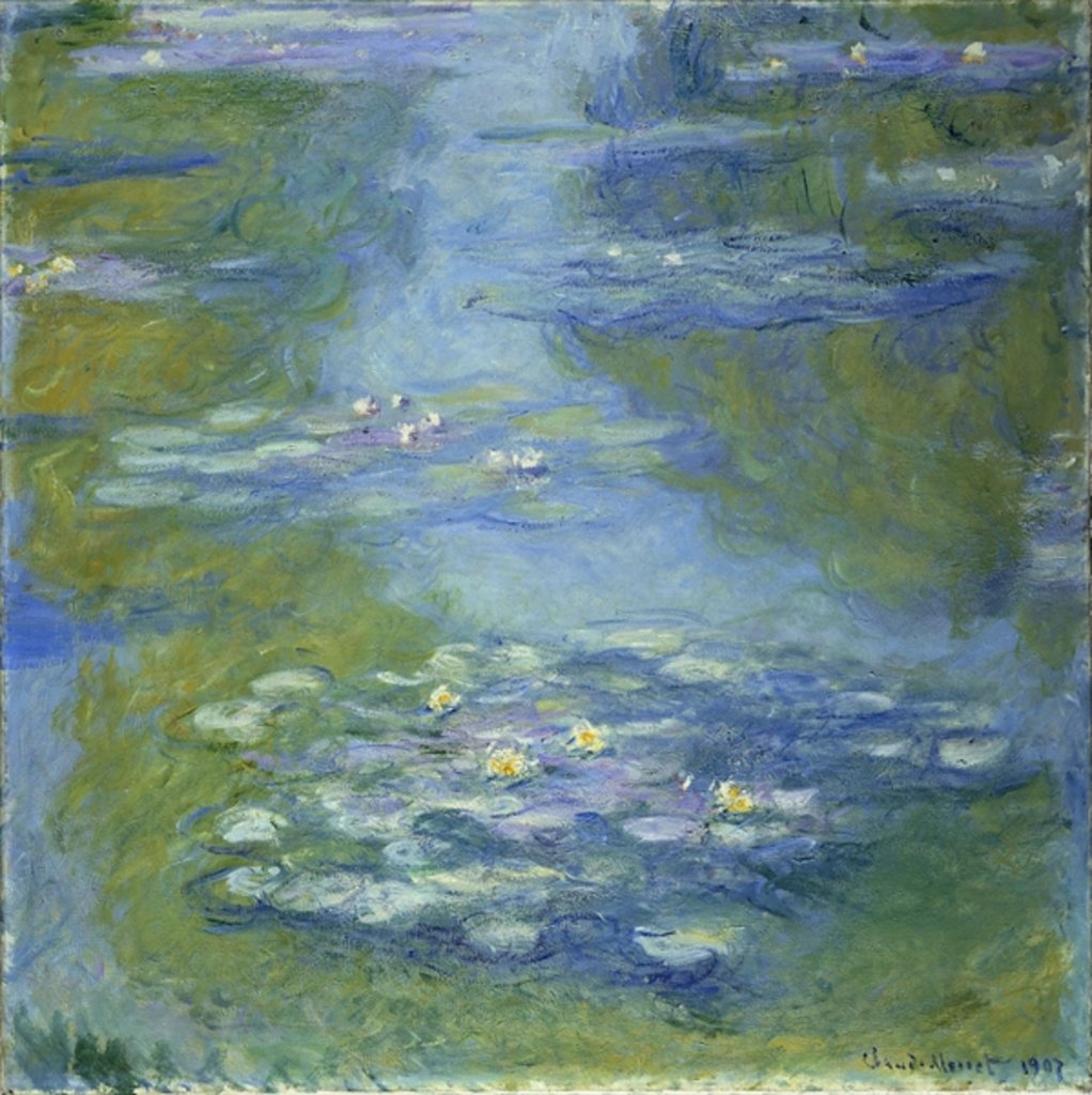 Detail of Waterlilies, 1907 by Claude Monet