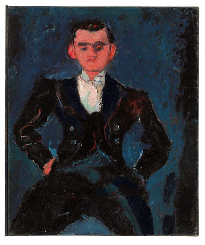 Detail of The Bellhop, c.1928 by Chaim Soutine