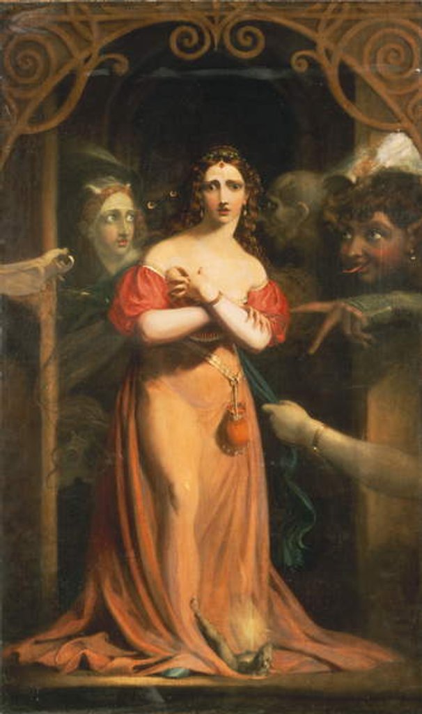 Detail of A Nightmare by Theodor M. von Holst